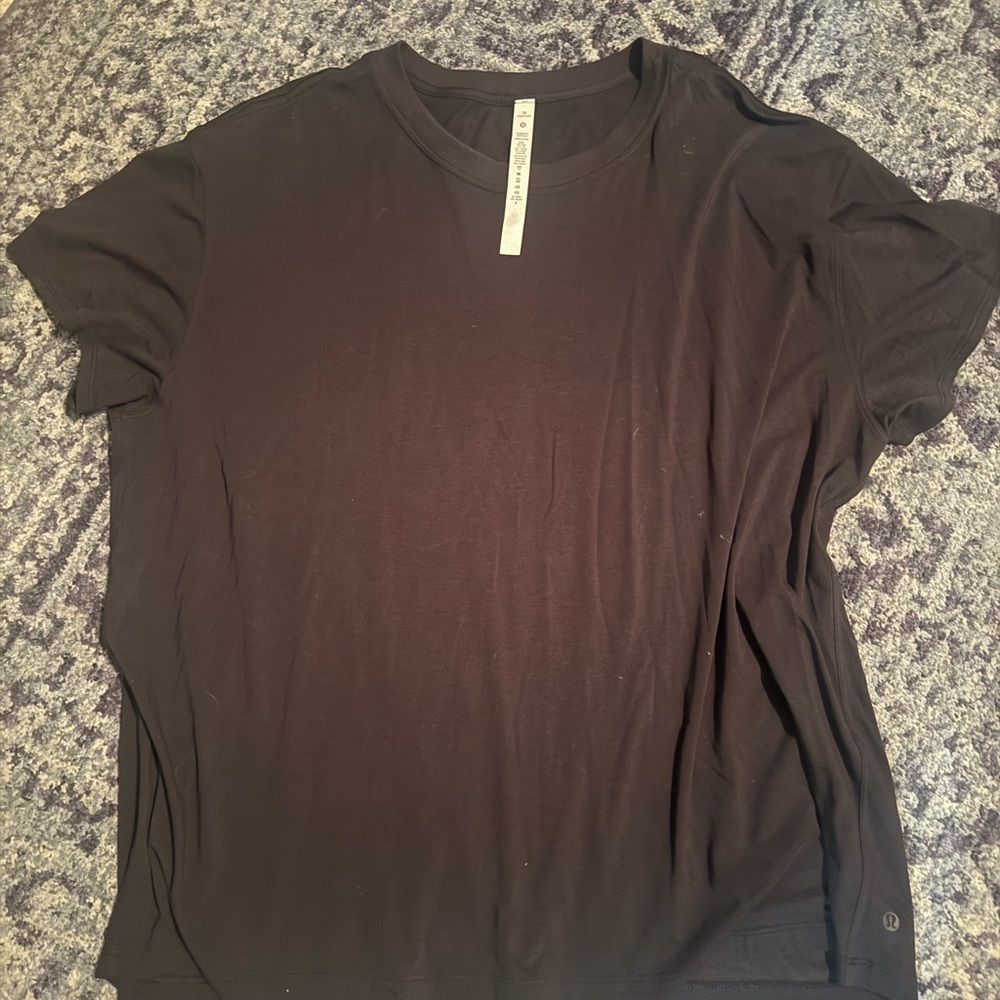 lululemon black shirt size 10